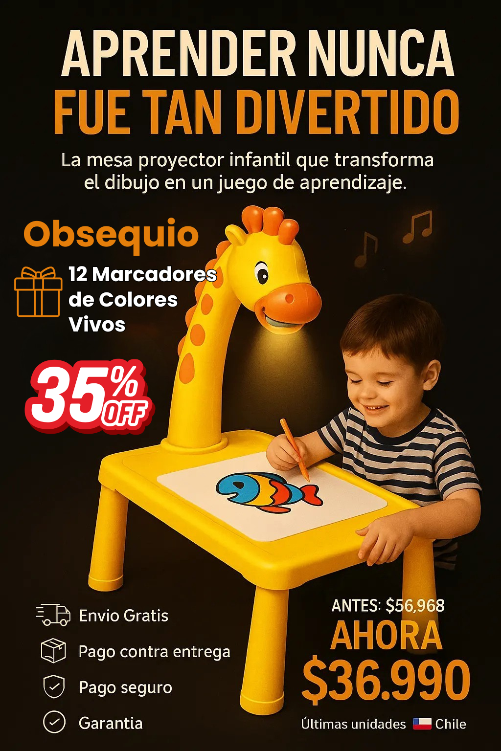 Jirafa Proyector Creativo 🎁-35% OFF