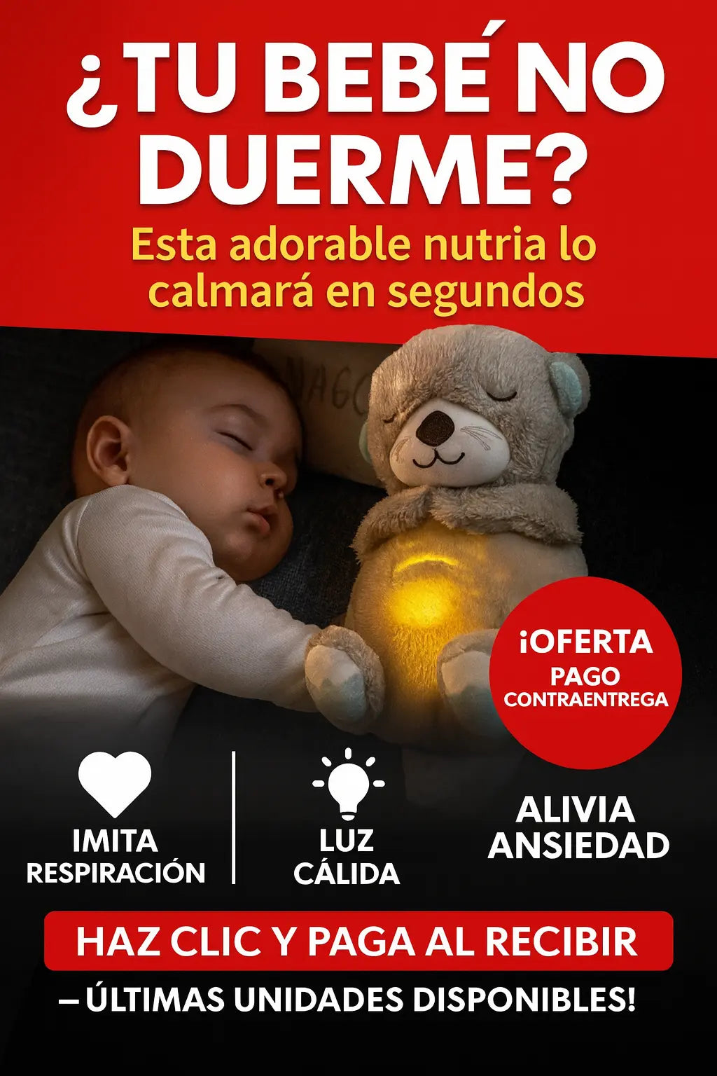 🎁 NutriaCalmaBaby™: Tranquilidad y Relajación al dormir -35%OFF