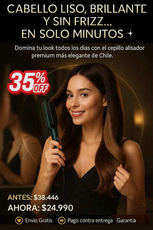 Cepillo Alisador Rizador Multifuncional 🎁-35%OFF