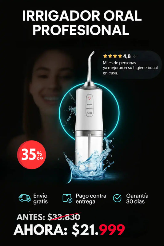 Irrigador Oral Dental + Accesorios🎁-35% OFF