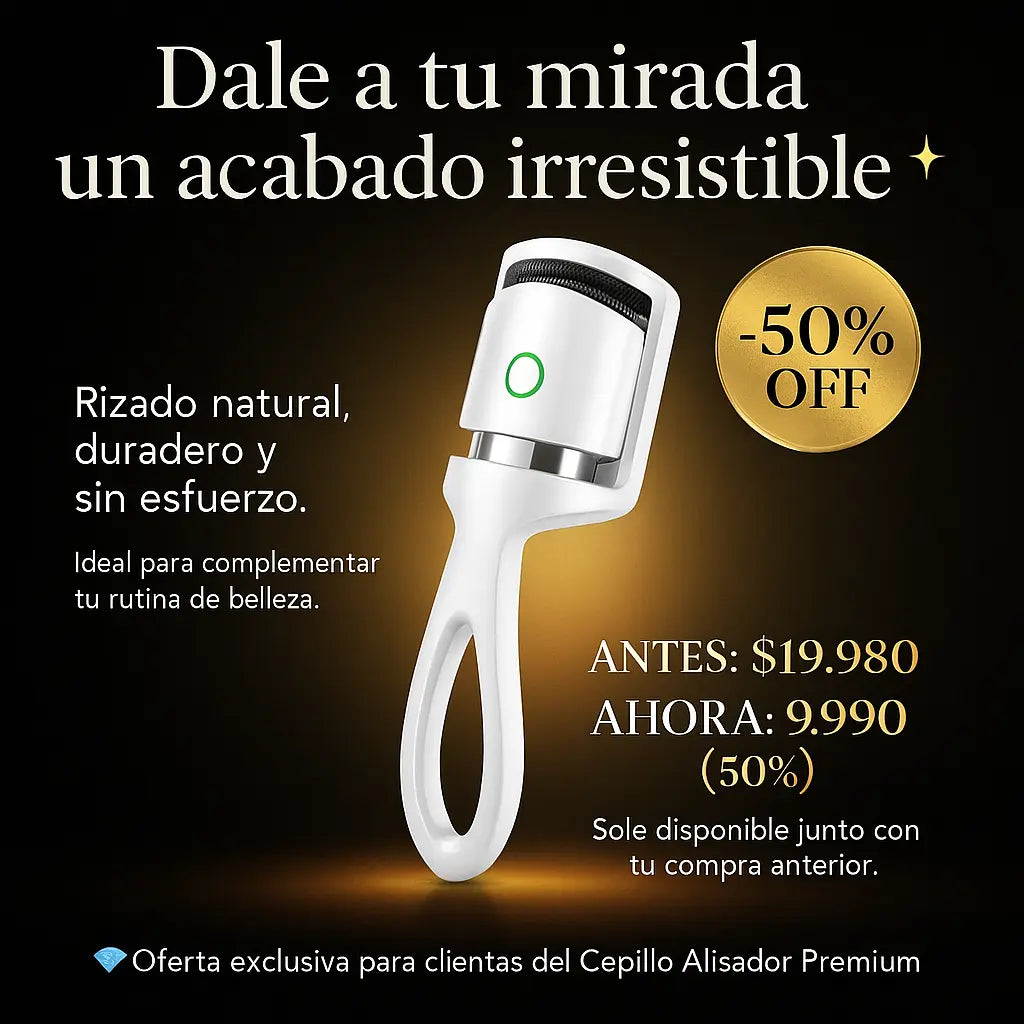 Rizador Pestaña Electrico 🎁50%OFF