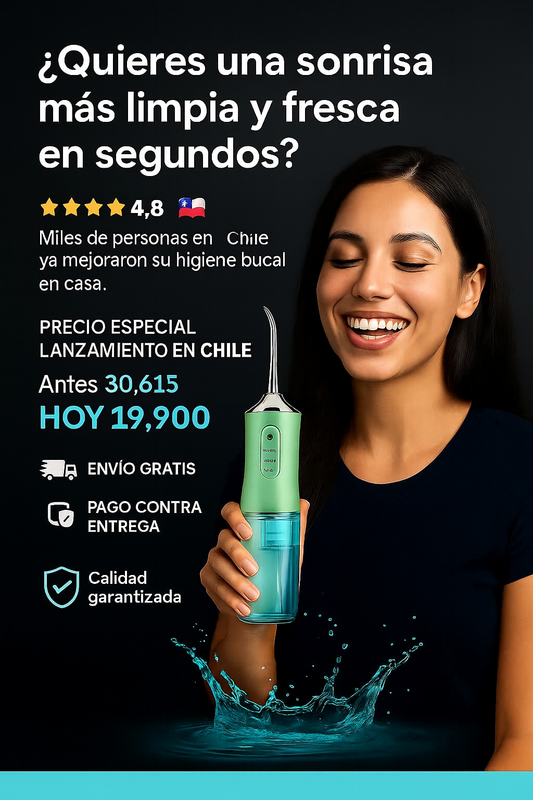 Irrigador Oral Dental + Accesorios🎁-35% OFF
