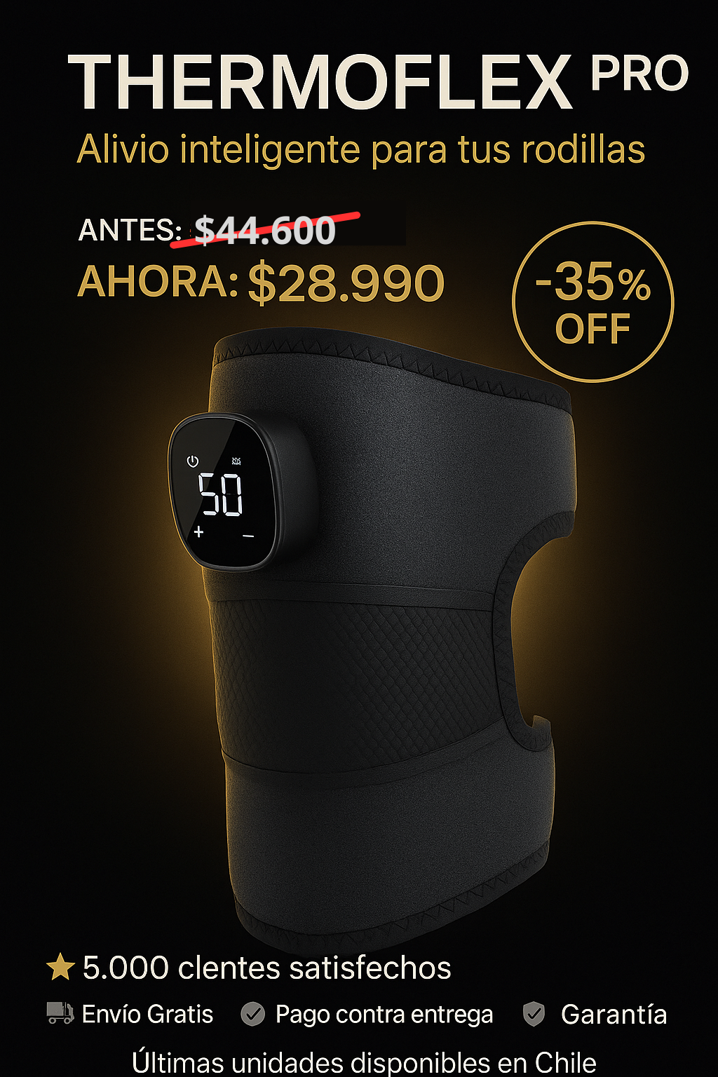 Masajeador De Rodilla Calefacción  🎁-35%OFF